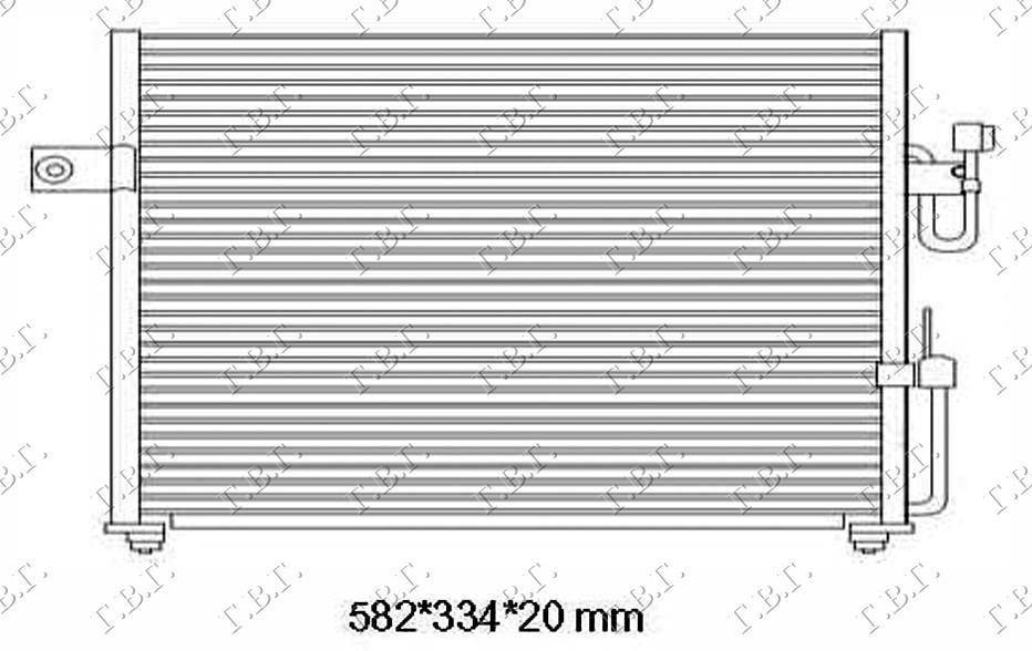 ΨΥΓΕΙΟ A/C ΒΕΝΖΙΝΗ (50,8x33)