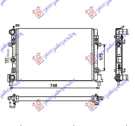 ΨΥΓΕΙΟ 1.2-1.6 12/16V - 1.2-1.6 TDi (65x34) (M)