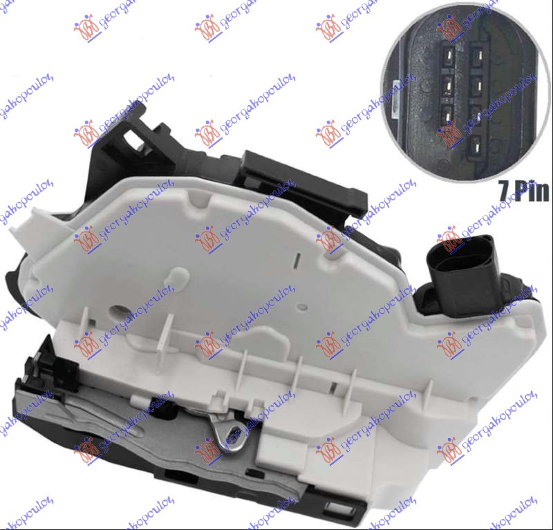 ΚΛΕΙΔΑΡΙΑ ΠΟΡΤΑΣ ΕΜΠΡΟΣ ΗΛΕΚΤ/ΚΗ (7pin)