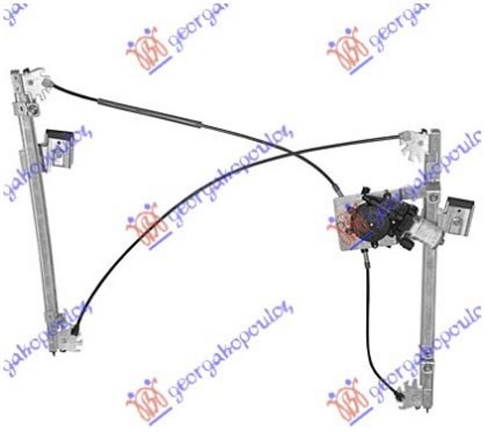 FRONT WINDOW REGULATOR ELECTRICAL 3D