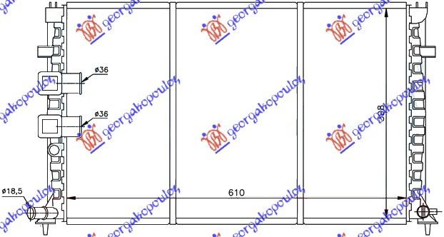 ΨΥΓΕΙΟ 3,0i-24V-2,1TD (61x39,8) ΑΥΤΟΜΑΤΟ