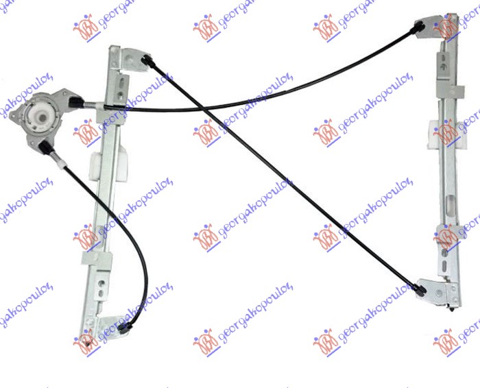 FRONT WINDOW REGULATOR ELECTRICAL 3D (W/O MOTOR)