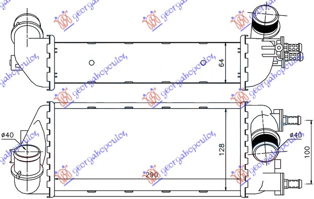 ΨΥΓΕΙO INTERC.1,3JTD -09 ΒΕΝΖΙΝΗ (29x13x6,5)ΠΑΡ.ΔΙΑΓ