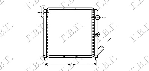 ΨΥΓΕΙΟ ΒΕΝΖΙΝΗ -A/C (36χ39,3χ2,2)