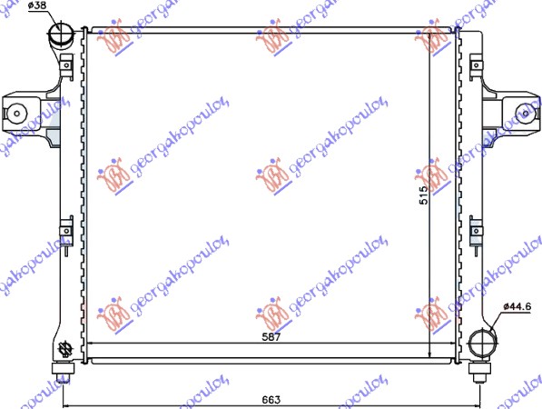 ΨΥΓΕΙΟ 3.0 ΠΕΤΡΕΛΑΙΟ CRD (590x515x37) (NRF)