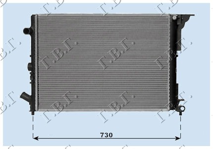 ΨΥΓΕΙΟ ΒΕΝΖΙΝΗ +A/C (39χ39,5χ1,9)