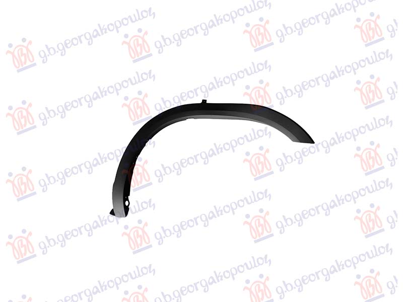 FRONT FENDER FLARE PLASTIC