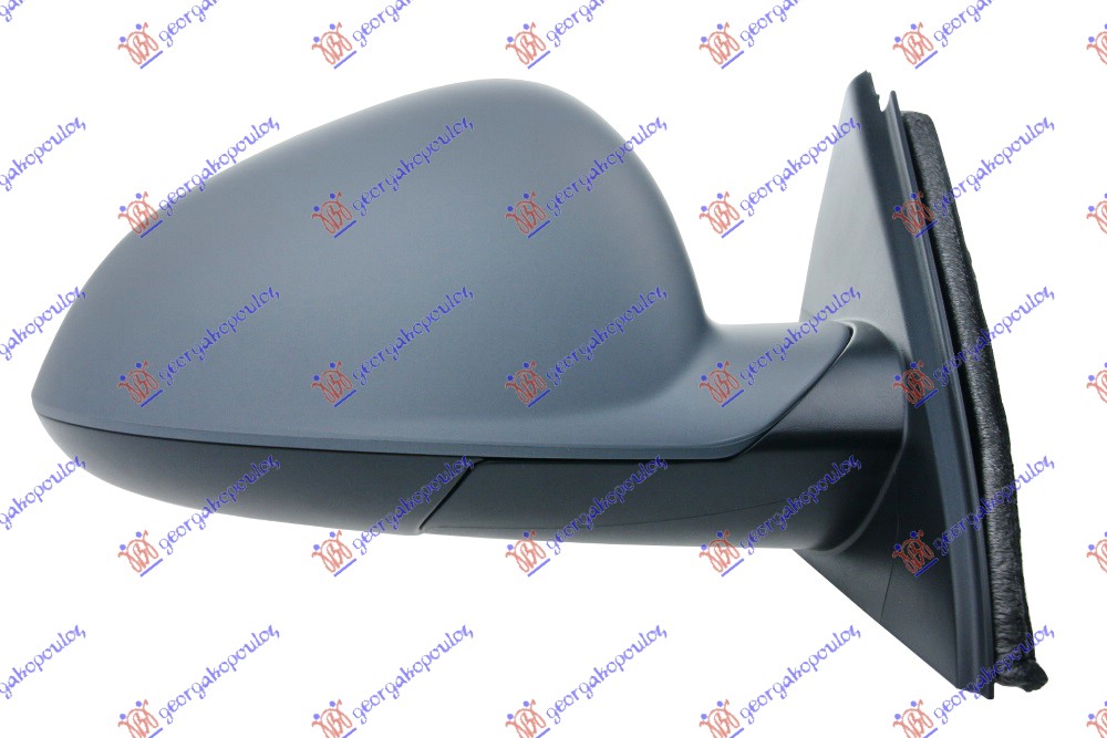 DOOR MIRROR ELECTRICAL HEATED FOLDABLE PRIMED (A QUALITY) (CONVEX GLASS)