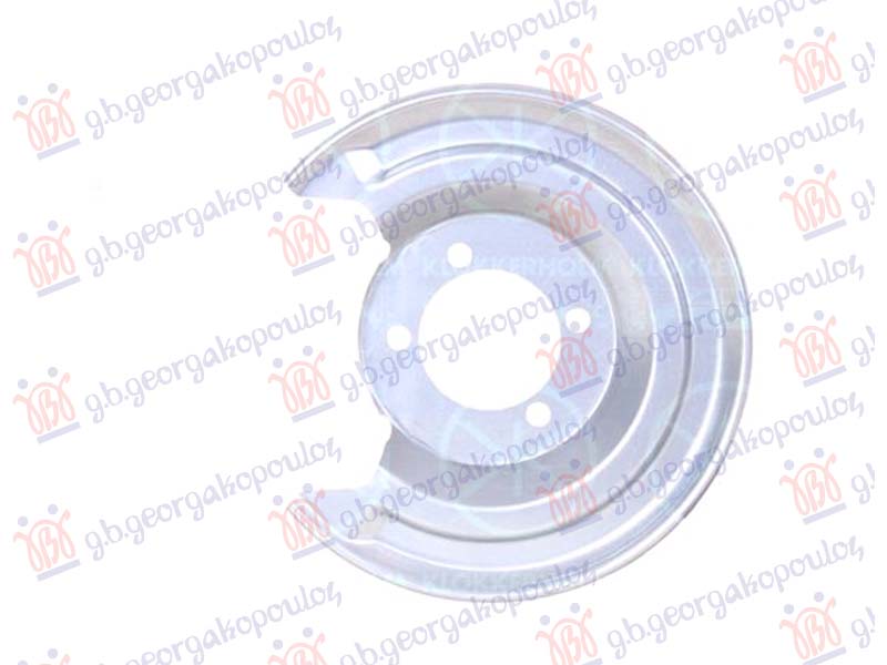 SPLASH PANEL BRAKE DISC REAR (PANEL DIAMETER 280/72MM) (DISC DIAMETER 259MM)