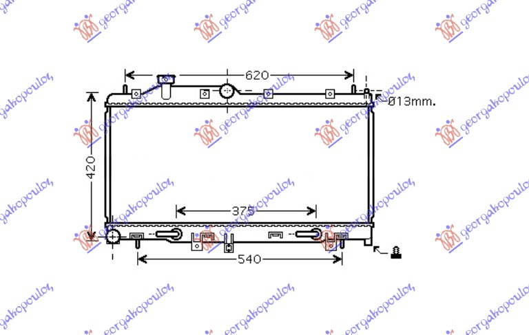 ΨΥΓΕΙΟ 2.0i-16 TURBO (34x68.5x16) ΑΥΤΟΜ.