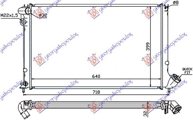 ΨΥΓΕΙΟ 2,01-16V+A/C (64x40) ΜΗΧ.