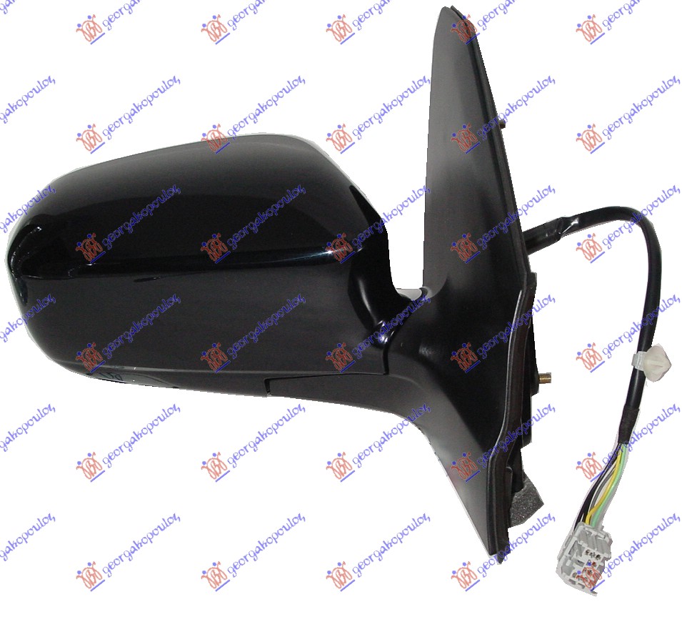 DOOR MIRROR ELECTRICAL HEATED 3D (A QUALITY) (CONVEX GLASS)