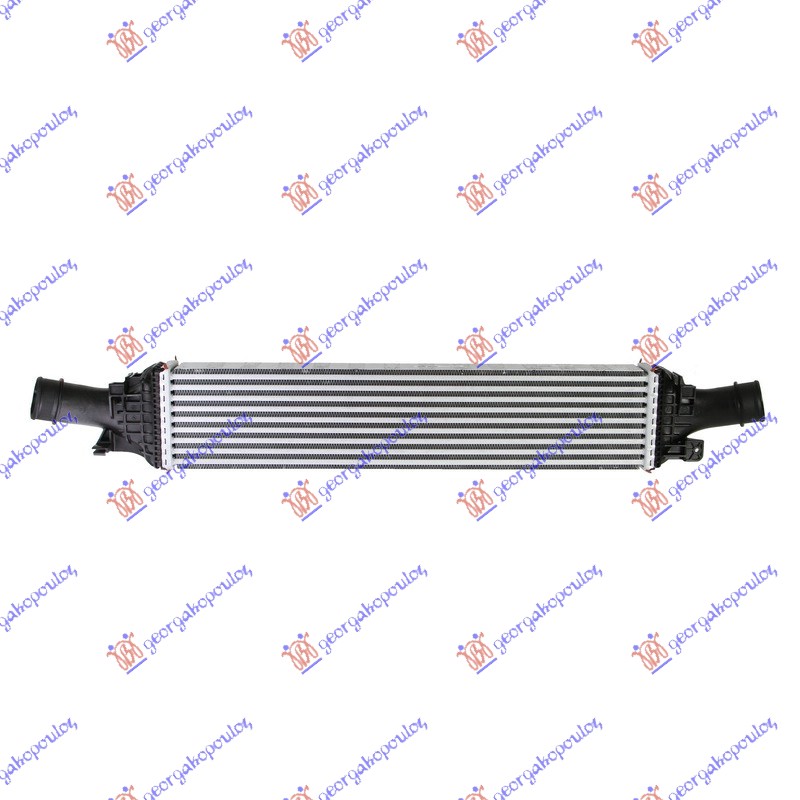 ΨΥΓΕΙΟ INTERCOOLER 1.8-2.0 TFSi ΒΕΝΖΙΝΗ - 2.0 TDi ΠΕΤΡΕΛΑΙΟ (665x135x60)