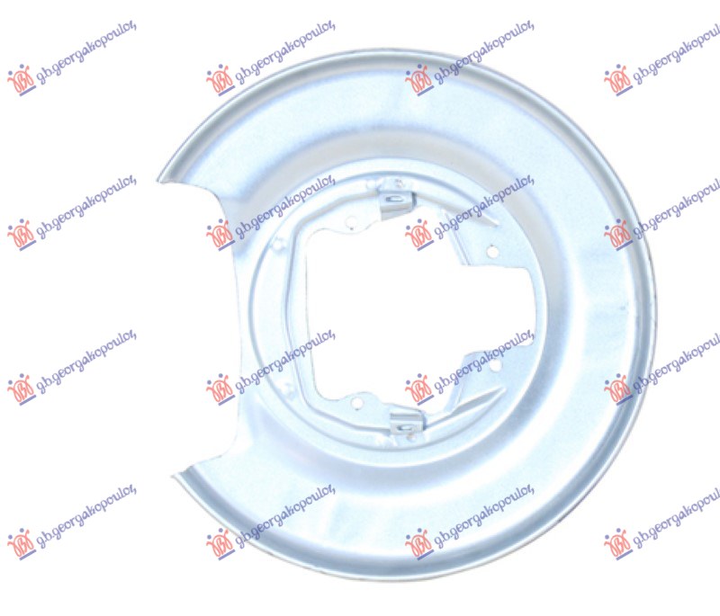 SPLASH PANEL BRAKE DISC REAR (PANEL DIAMETER 330MM)