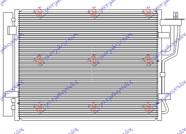 ΨΥΓΕΙΟ A/C ΓΙΑ ΟΛΑ ΠΕΤΡΕΛΑΙΟ (470Χ390Χ16)