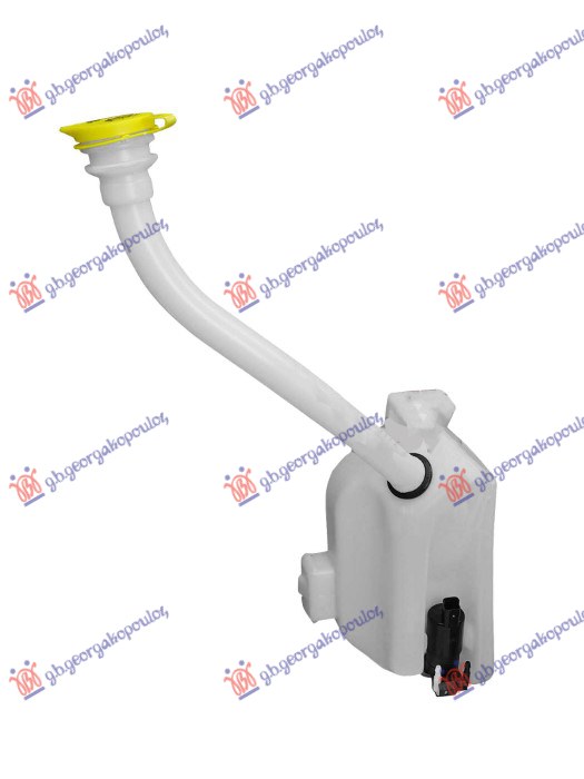 WIPER WASHER TANK (W/REAR WIPER) (W/INLET & CAP & PUMP)