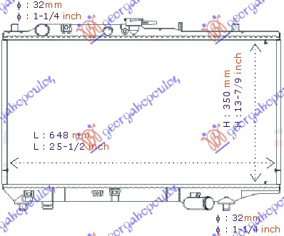 ΨΥΓ 1,6-1,8CC 16V +/-A/C(64,8x35)