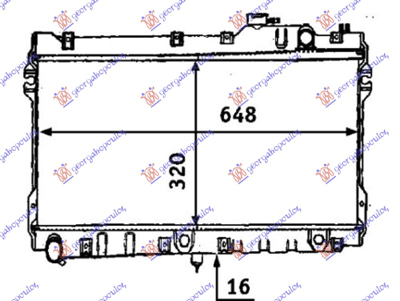 ΨΥΓΕΙΟ 1.6-1,8 i16V (32.5x64.8)