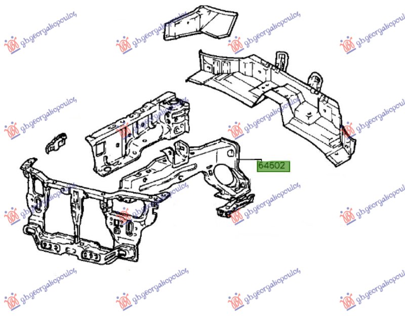 FRONT CHASSIS (O)