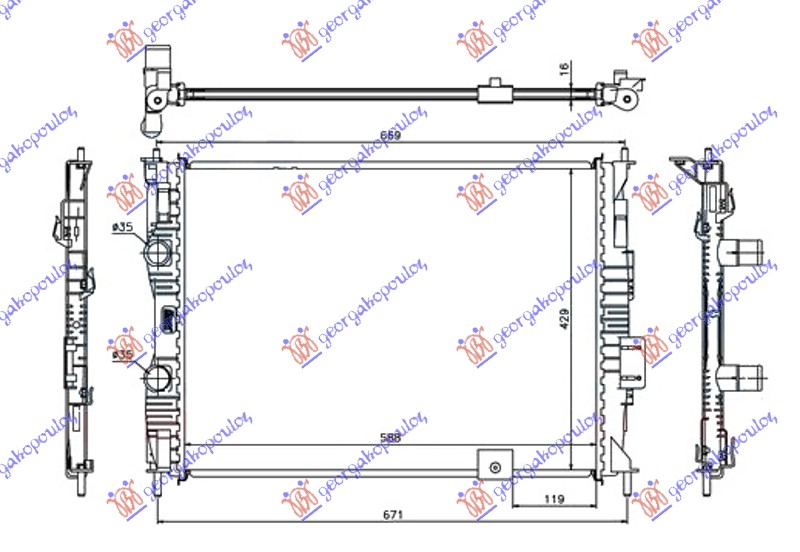 ΨΥΓΕΙΟ 2.0i 16V +/- A/C (59x45)