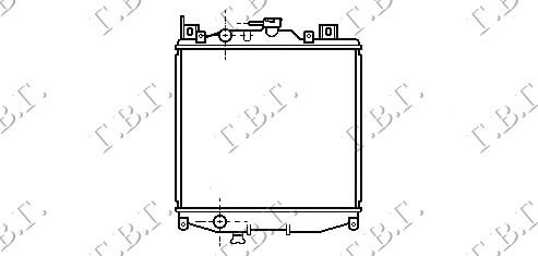 ΨΥΓΕΙΟ ΝΕΡΟΥ 1.0i 16V (35x36) (KOYO)