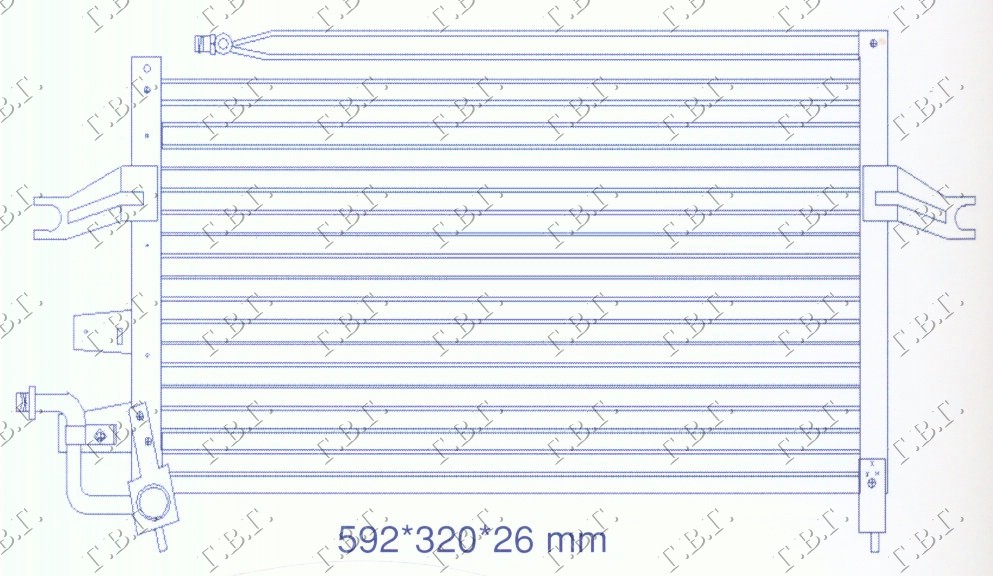 ΨΥΓΕΙΟ A/C 1.5 8V-1.6-1.8 16V (56x30)