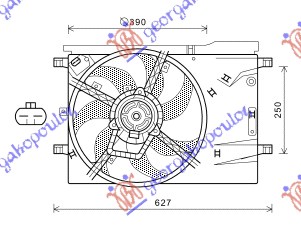 ΒΕΝΤΙΛ. ΨΥΓΕΙΟΥ ΚΟΜΠΛΕ (ΒΕΝΖ) +A/C (MAHLE BEHR PREMIUM LINE)