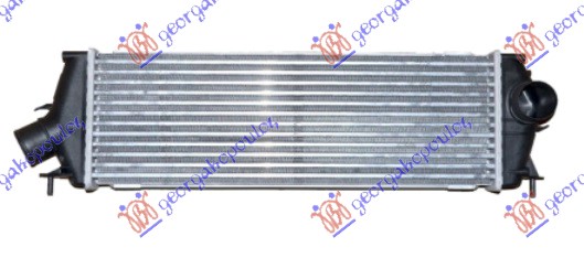 RADIATOR INTERC. 2.0 CDTi-2.5 DTi-CDTi (538x175x40)