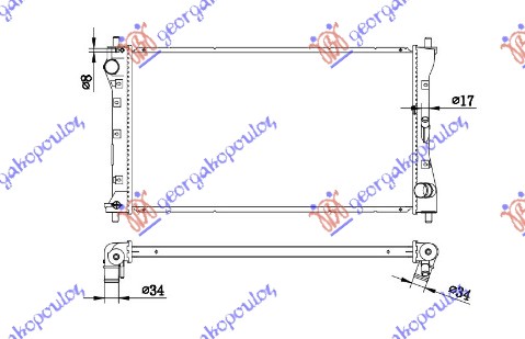 ΨΥΓΕΙΟ 2.0 DDiS ΠΕΤΡΕΛΑΙΟ ΜΗΧΑΝΙΚΟ (675x370x26) (VALEO)