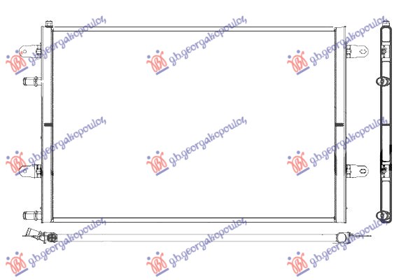 ΨΥΓΕΙΟ ΒΟΗΘΗΤΙΚΟ 3.0 TFSi PETROL (615x430x16)