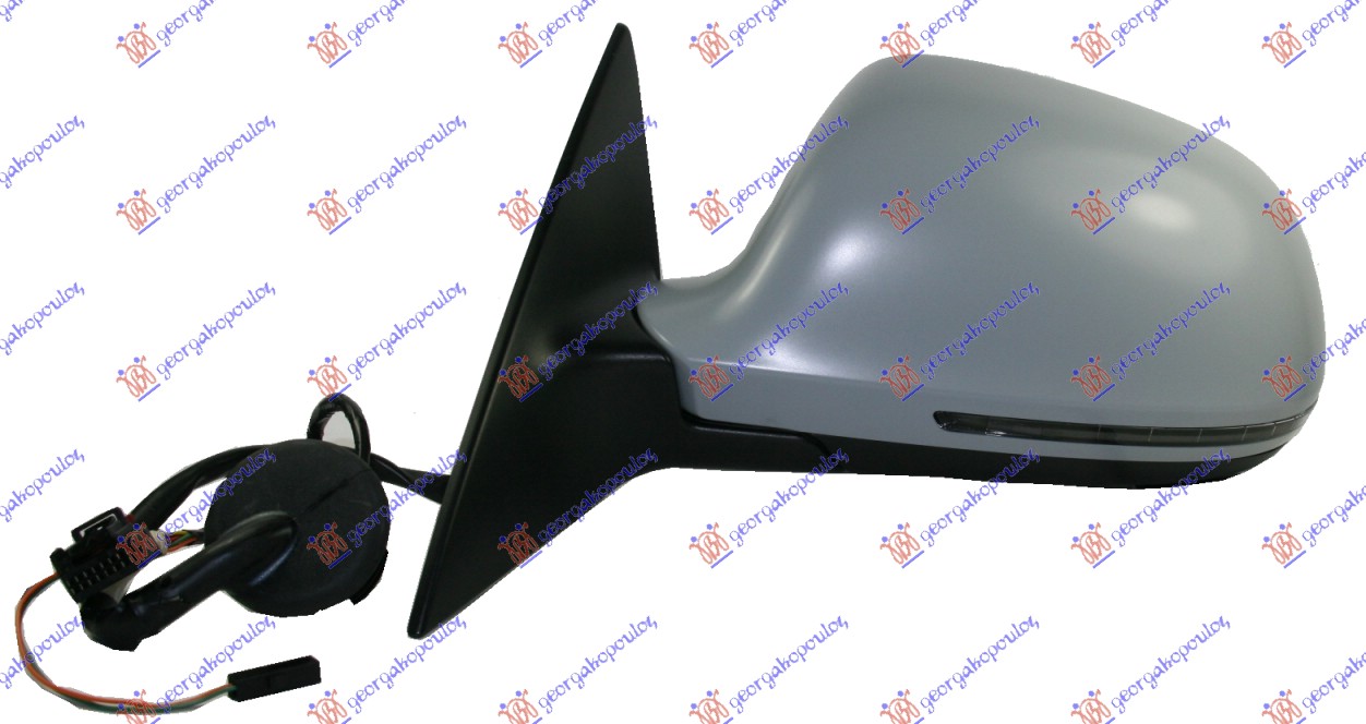 DOOR MIRROR EL.HEAT. PR.EL.FOL.MEM(W/S.L & LANE AS.)(16 P (A QUALITY)  (ASPHERICAL GLASS)