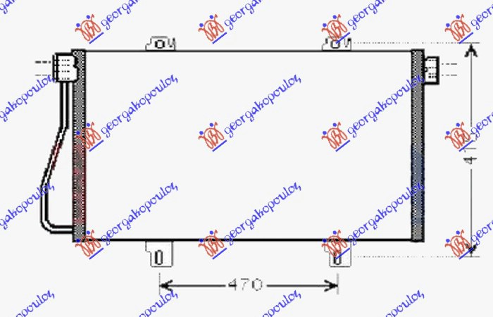 ΨΥΓΕΙΟ A/C 1.9-2.5 DCI ΠΕΤΡΕΛΑΙΟ 02-03 (730x378x16)