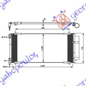 ΨΥΓΕΙΟ A/C 2.2-2.7 HDi (67x30.7)