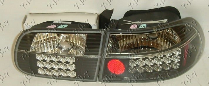 TAIL LAMP SET LED BLACK 3D