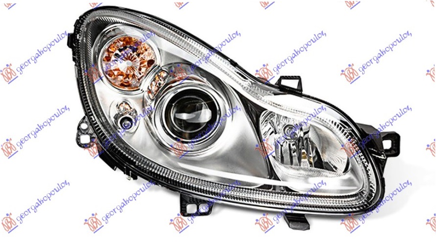 HEAD LAMP ELEC (E) (TYC)