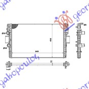 ΨΥΓΕΙΟ 3,0 T.D +/-A/C (65x45x32) ΠΑΡ.ΟΔ