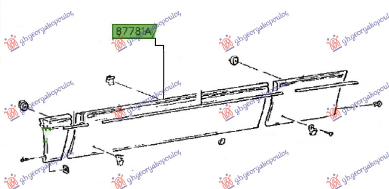 DOOR MOULDING FRONT