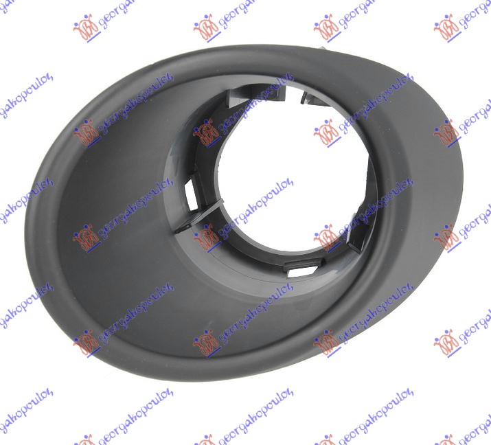 FOG LAMP FRAME BLACK -12