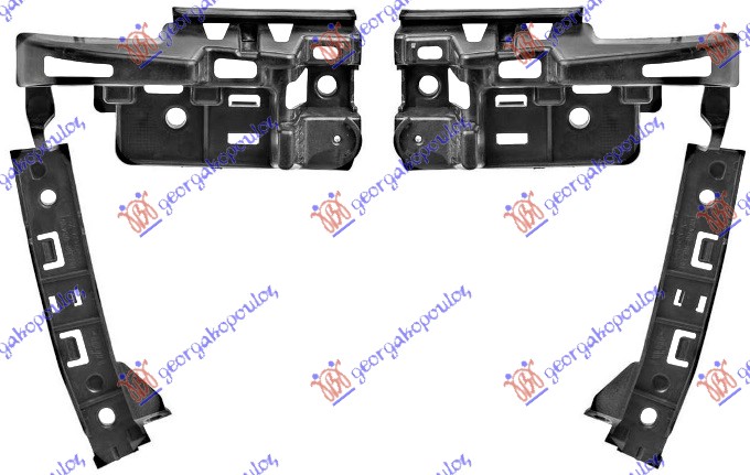 REAR BUMPER SIDE BRACKETS (SET) TWIN T.GATE