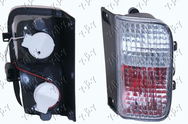 REAR REVERSE LAMP (W/BULB HOLDER) (E)