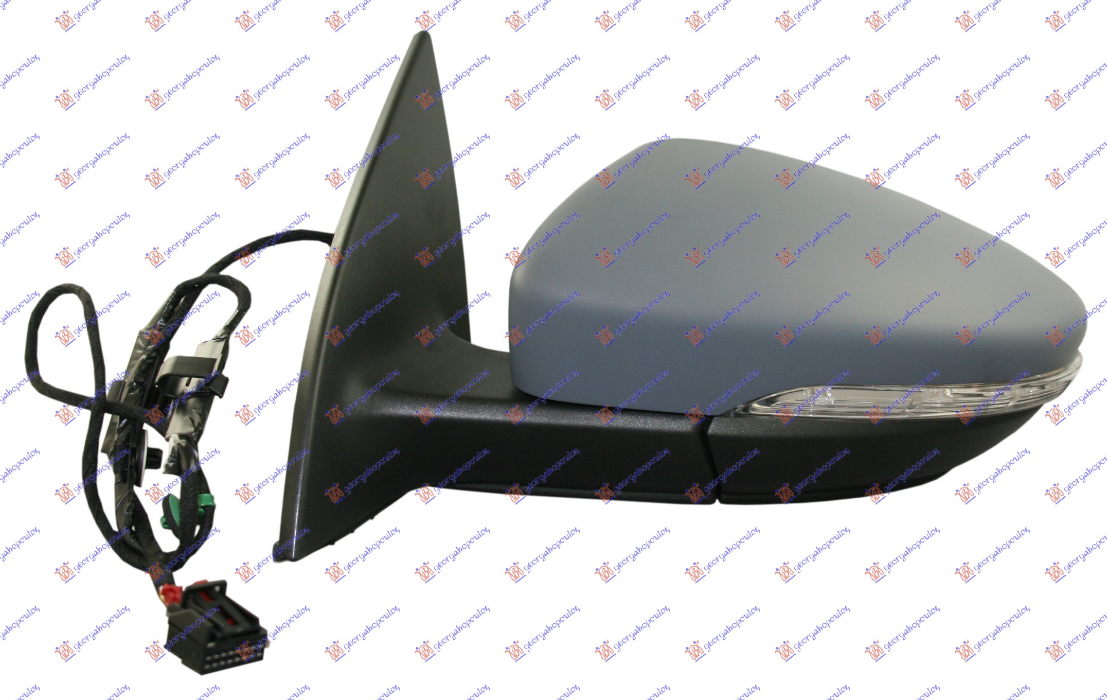 DOOR MIRROR EL.HEAT. PR.FOLD.09-(W/BLIN&F.L) (A QUALITY)  (ASPHERICAL GLASS)