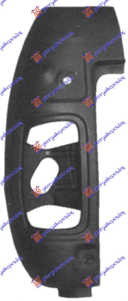 TAIL BODY REAR CORNER UPPER