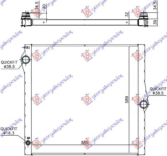 ΨΥΓΕΙΟ 3.0-4.8 ΒΕΝΖΙΝΗ (585x595) (VALEO)