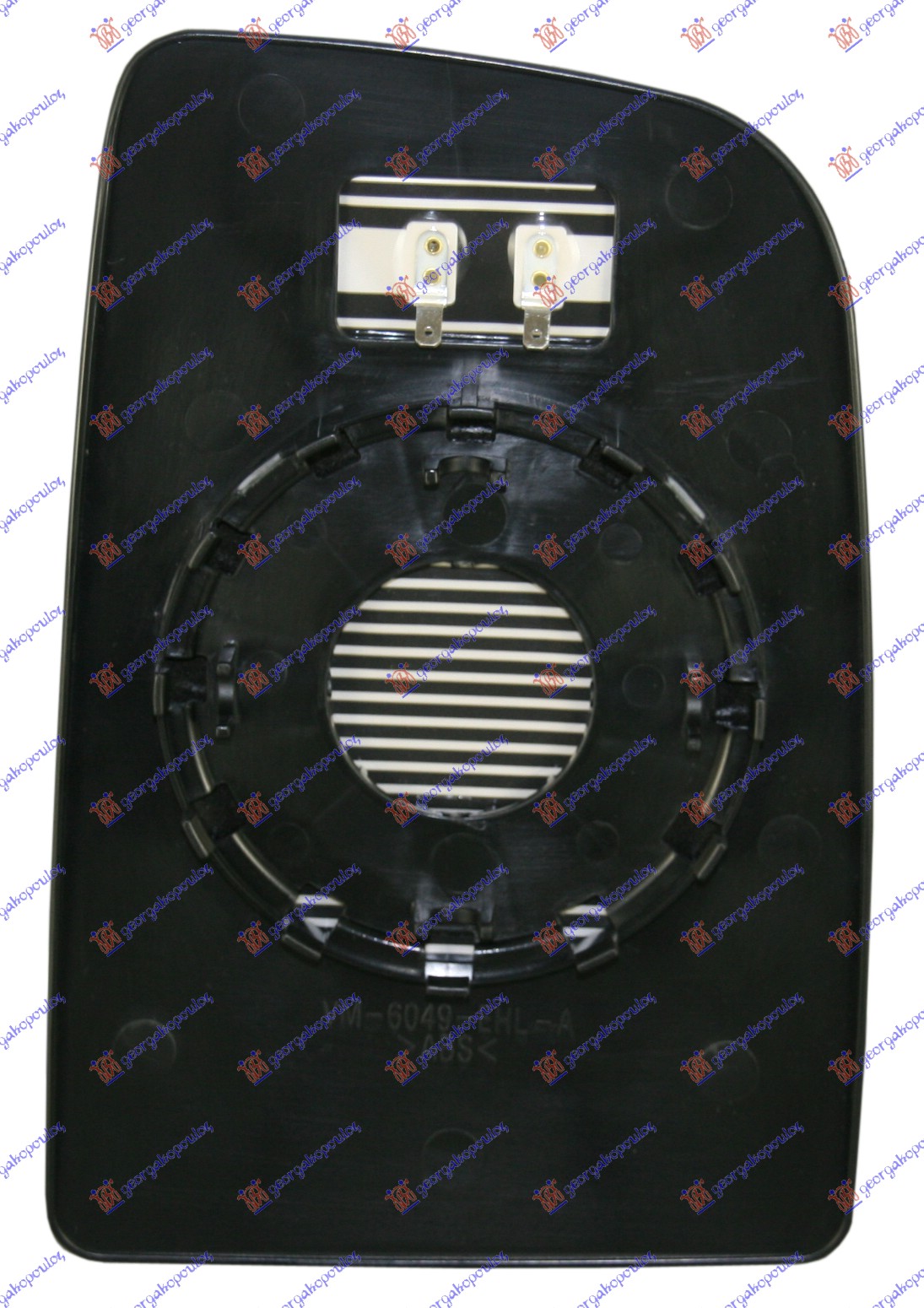 DOOR MIRROR GLASS (UPPER PART) (ROUND BASE) (CONVEX GLASS)
