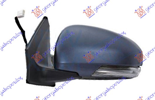 DOOR MIRROR ELECTRICAL PRIMED (W/SIDE LAMP) (A QUALITY)