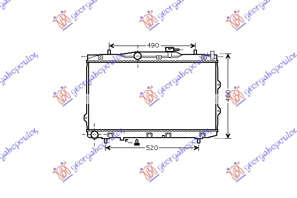 ΨΥΓ.1,6I-2,0 I 16V +/-A/C(37,5x67x16)-06