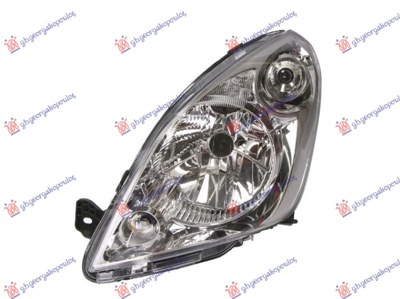 ΦΑΝΟΣ ΕΜΠΡΟΣ ΗΛΕΚΤΡΙΚΟΣ (H4/W5W) (VALEO)