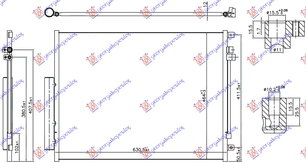 ΨΥΓΕΙΟ A/C ΓΙΑ ΟΛΑ ΠΕΤΡΕΛΑΙΟ ΑΥΤΟΜΑΤΟ (631x464x12)