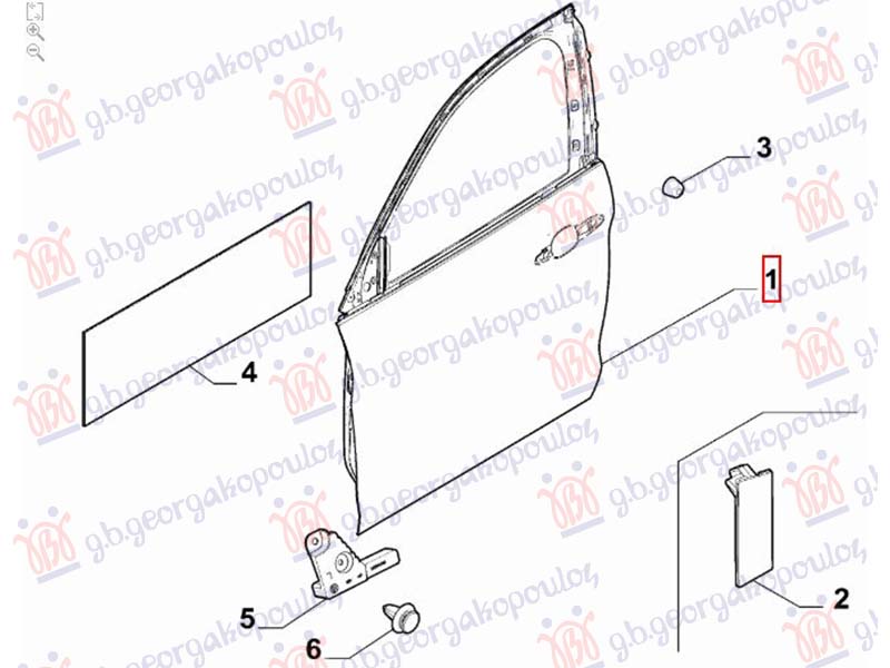 ΠΟΡΤΑ ΕΜΠΡΟΣ (Γ)
