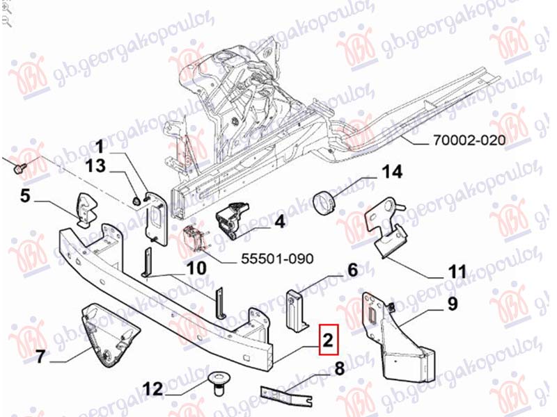 ΤΡΑΒΕΡΣΑ ΠΡΟΦΥΛΑΚΤΗΡΑ ΕΜΠΡΟΣ (Γ)